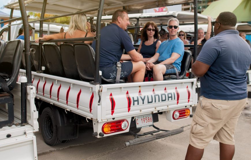Land & Sea Excursion, A Catamaran Boat Tour and Jeep Safari in Antigua