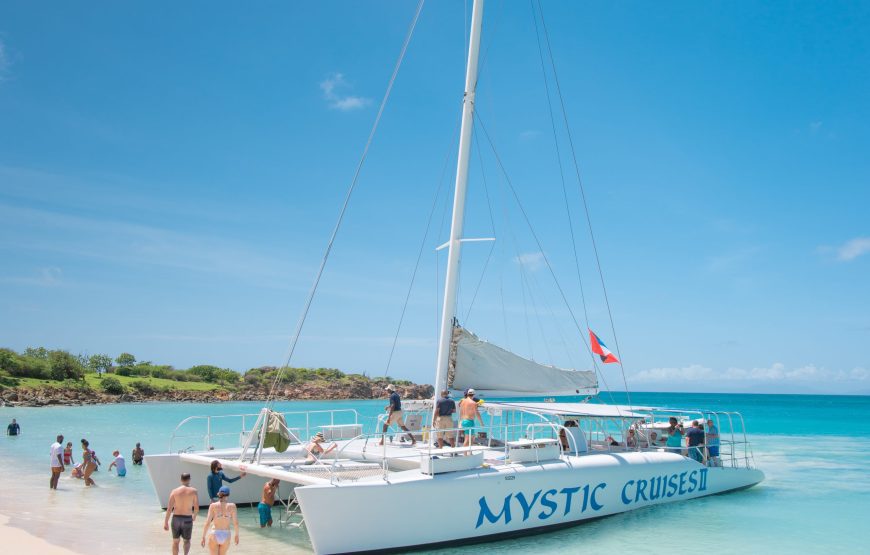Land & Sea Excursion, A Catamaran Boat Tour and Jeep Safari in Antigua