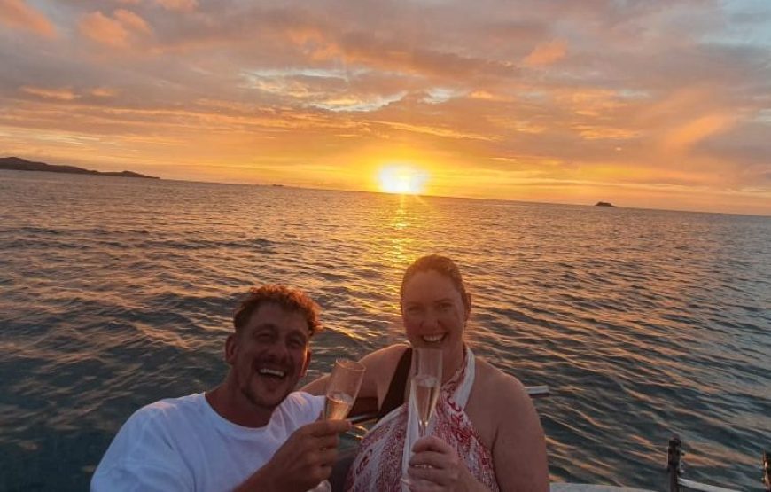 BBQ Boat You, Me, and the Sea